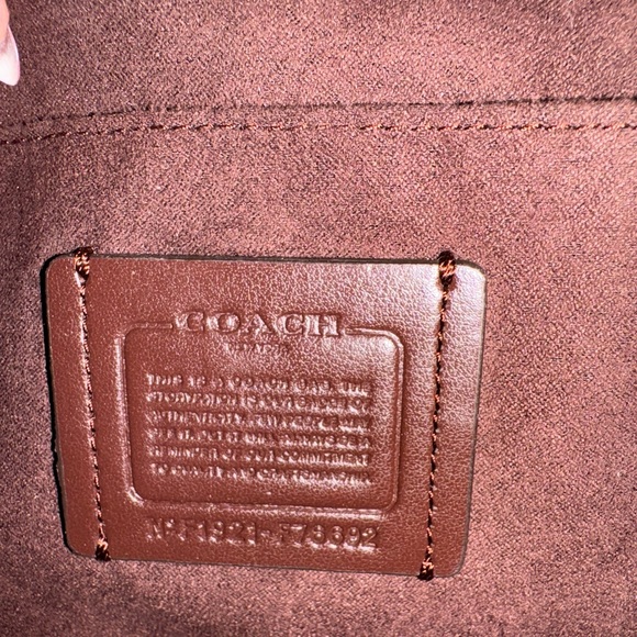 Red Coach Mini Backpack - Picture 6 of 9